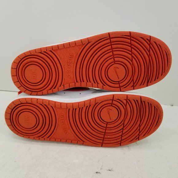 Nike Court Borough Mid 2 CD7782-008 White Basketball Shoes Sneakers Y 6.5 W 9 - Picture 8 of 10